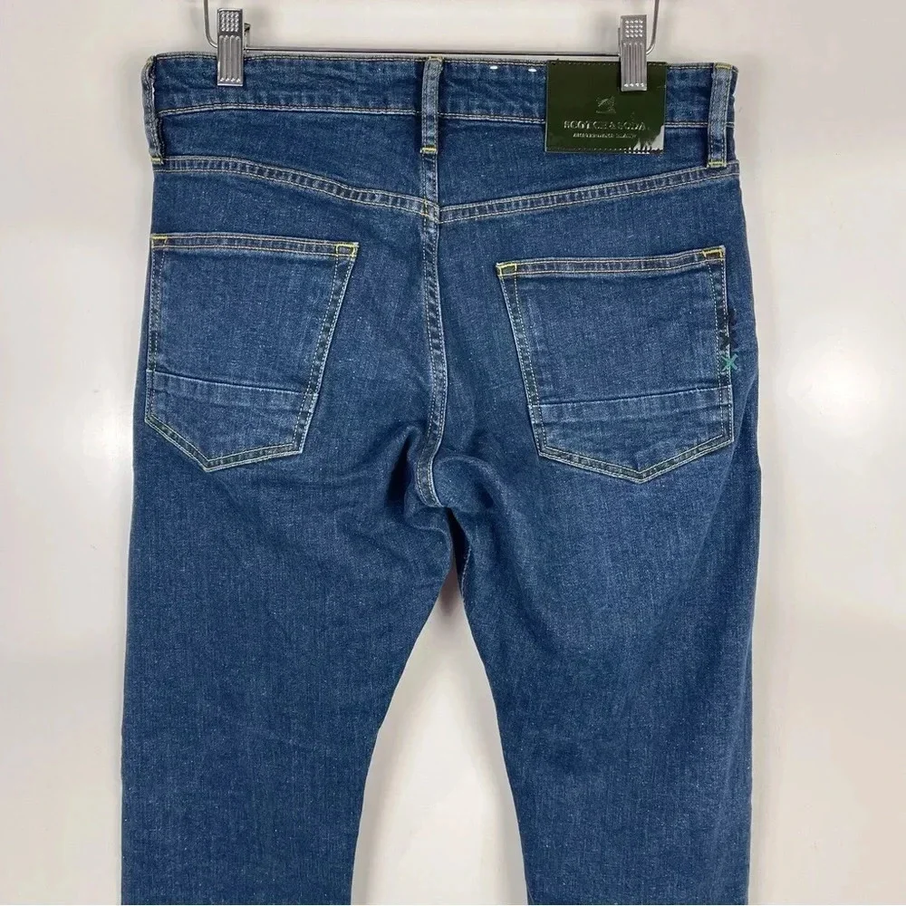Scotch & Soda Ralston Button Fly Slim Fit Jeans Dark Wash Men's Size 30x32